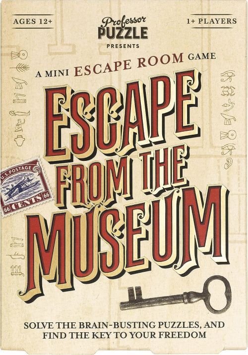 PROFESSOR PUZZLE Escape From The Museum A Mini Escape Room Game - GAMES