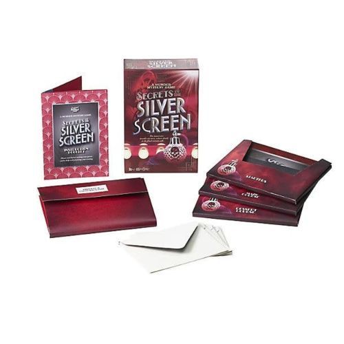 PROFESSOR PUZZLE Secrets Of The Silver Screen Murder Mystery Party Game - 