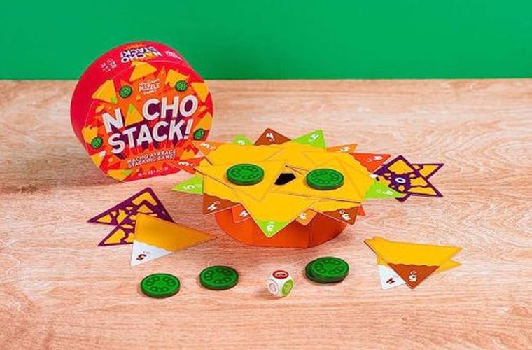 PROFESSOR PUZZLE Nacho Stack Balancing Party Game - Games