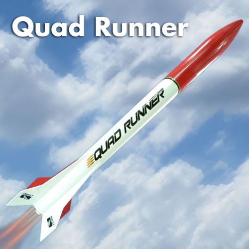 QUEST Quad Runner Model Rocket - ROCKET