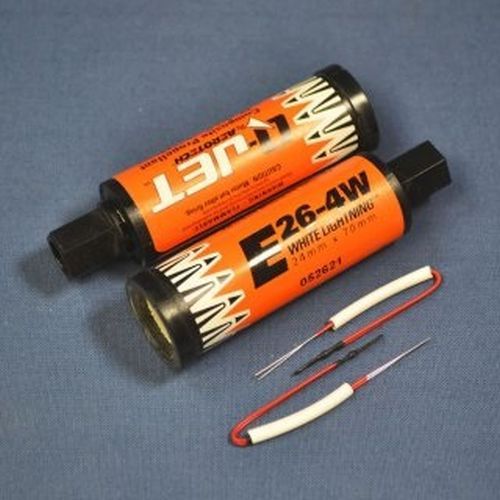 QUEST E26-4 (2 Pack) White Lightning Model Rocket Engines - 