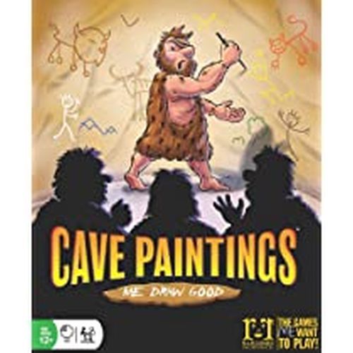 RANDR GAMES INC Cave Paintings Me Draw Good Party Game - 