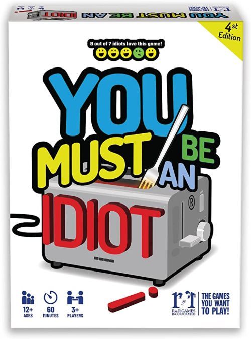 RANDR GAMES INC You Must Be An Idiot Party Card Game - 