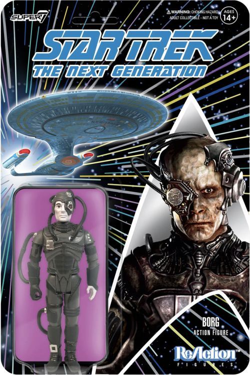 REACTION FIGURES Borg Star Trek The Next Generation Action Figure - 