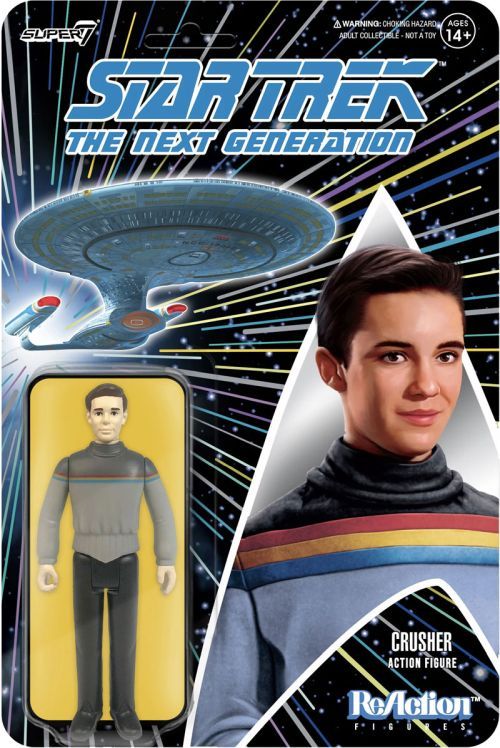 REACTION FIGURES Crusher Star Trek The Next Generation Action Figure - 