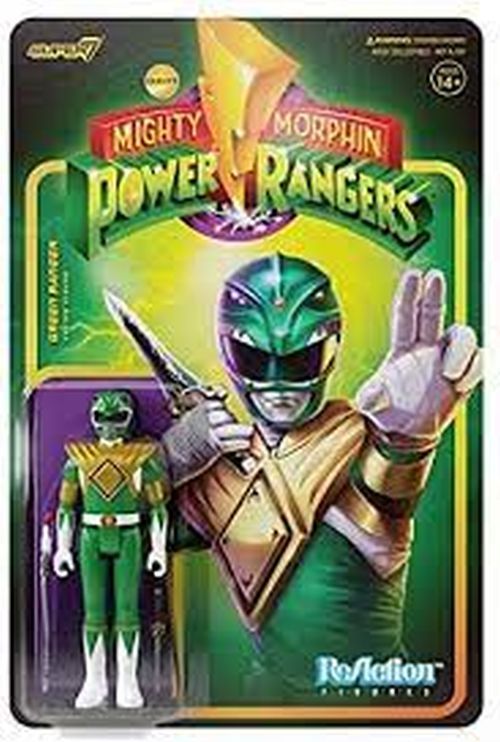 REACTION FIGURES Green Ranger Power Rangers Action Figure - ACTION FIGURE