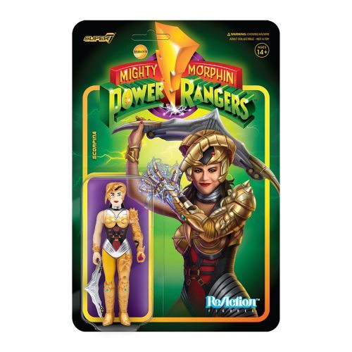 REACTION FIGURES Scorpina Power Rangers Figure - 