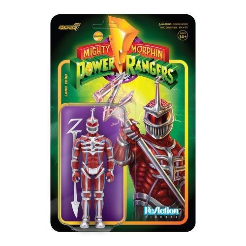 REACTION FIGURES Lord Zedd Power Ranger Action Figure - ACTION FIGURE