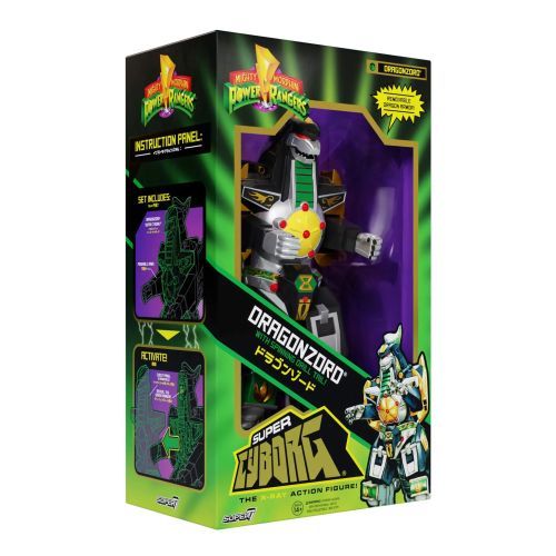 REACTION FIGURES Dragonzord X-ray Chest With Spinning Drill Tail Action Figure - 