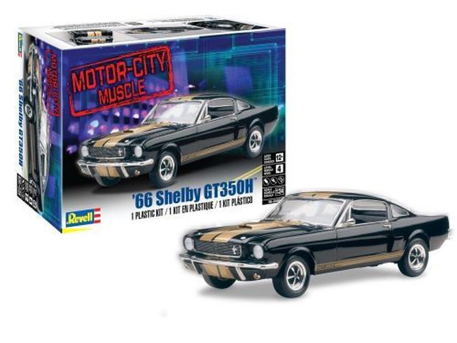 REVELL-MONOGRAM 1966 Shelby Gt350h Car Plastic Model Kit - .