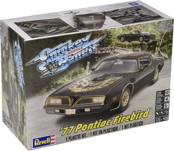 REVELL-MONOGRAM Smokey And The Bandit 1977 Firebird Car Plastic Model - 