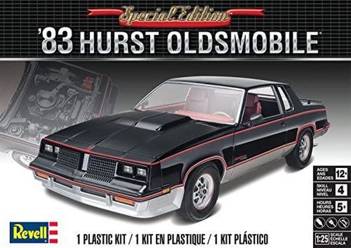 REVELL-MONOGRAM 1983 Hurst Oldsmobile Car Plastic Model - MODELS