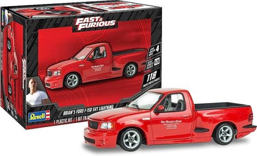 REVELL-MONOGRAM F&f Ford Lightning Pickup Truck 1:25 Scale Plastic Model Kit - 