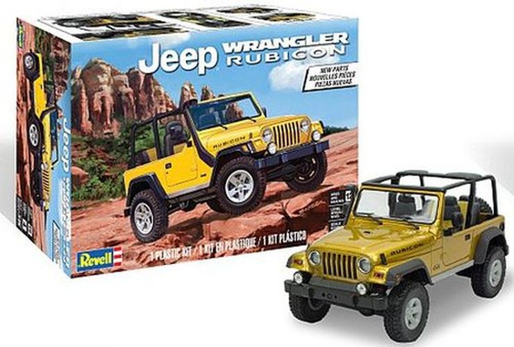 REVELL-MONOGRAM Jeep Wrangler Rubicon Plastic Model - 