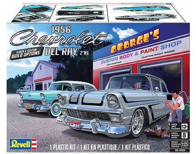 REVELL-MONOGRAM 1956 Chevrolet Del Ray 1/25 Scale Plastic Model - 