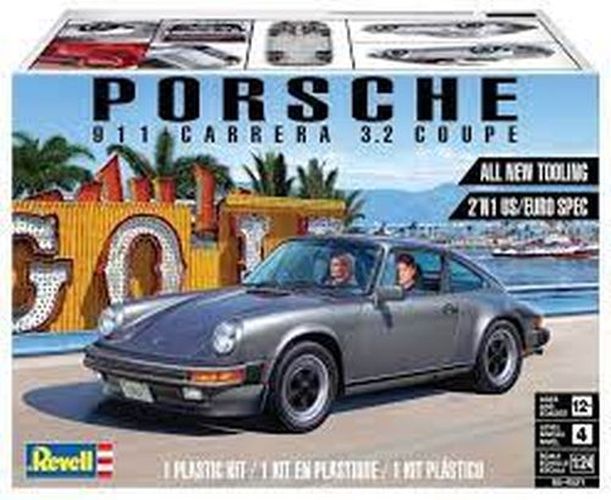 REVELL-MONOGRAM Porsche 911 G Model Coupe Car 1: 24 Scale Plastic Model Kit - 