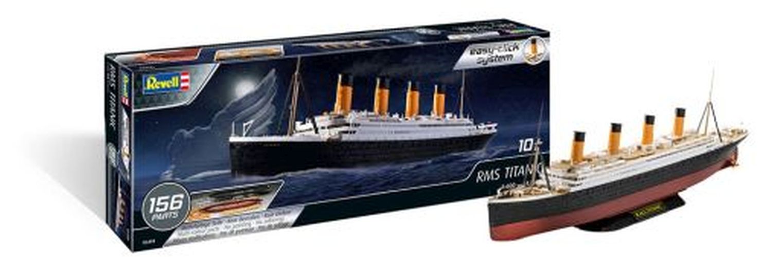 REVELL-MONOGRAM Rms Titanic Snap Together 1/600 Scale Plastic Model Kit - 
