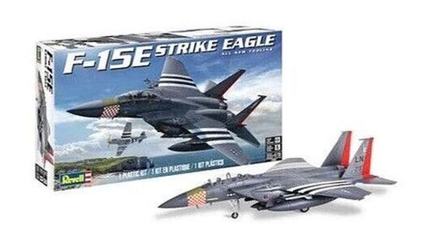REVELL-MONOGRAM F-15e Strike Eagle Plane 1:72 Scale Plastic Model Kit - MODELS