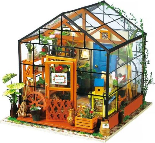 ROBOTIME Cathys Flower House Wood Model - 