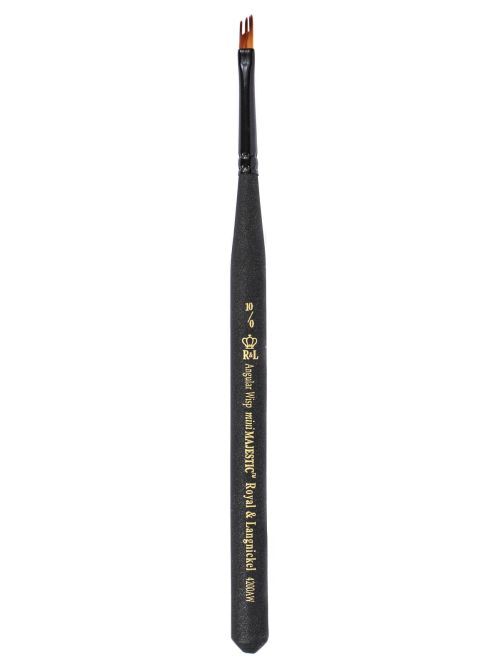 ROYAL LANGNICKEL ART Fan Wisp Size 10/0 High Detailing Art Paint Brush - CRAFT