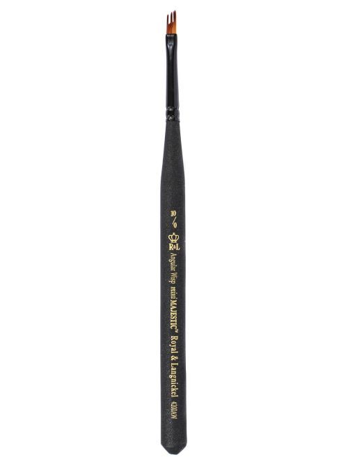 ROYAL LANGNICKEL ART Flat Wisp Size 10/0 High Detailing Art Paint Brush - .