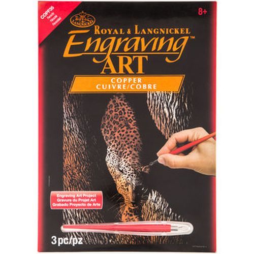 ROYAL LANGNICKEL ART Ferocity Engraving Kit - CRAFT