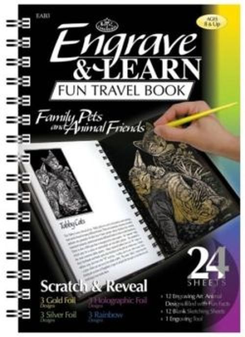 ROYAL LANGNICKEL ART Family Pets And Animal Friends Engraving Art Kit