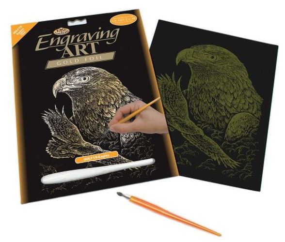 ROYAL LANGNICKEL ART Eagles Engraving Art Kit - CRAFT
