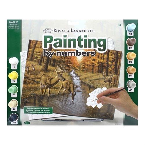 ROYAL LANGNICKEL ART Symonds Creek Painting By Numbers - CRAFT