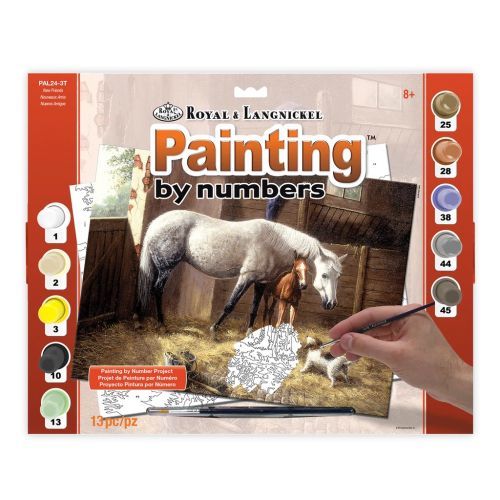 ROYAL LANGNICKEL ART New Friends Painting By Numbers - CRAFT