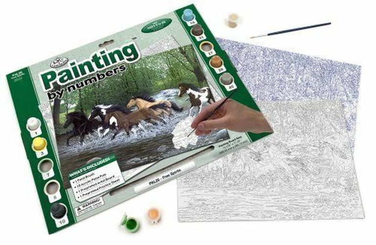 ROYAL LANGNICKEL ART Free Spirits Painting By Number Kit - CRAFT