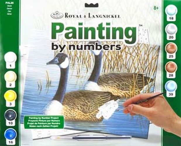 ROYAL LANGNICKEL ART Geese Painting By Number Art Set - CRAFT