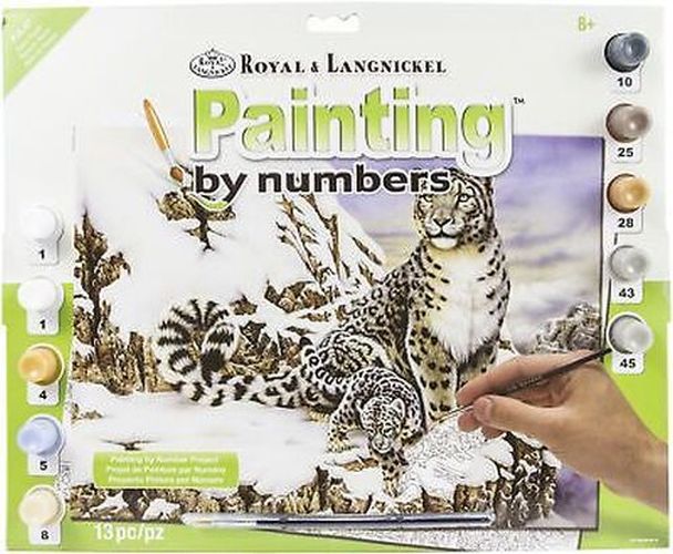 ROYAL LANGNICKEL ART Alpine Royalty Painting By Number Set - CRAFT