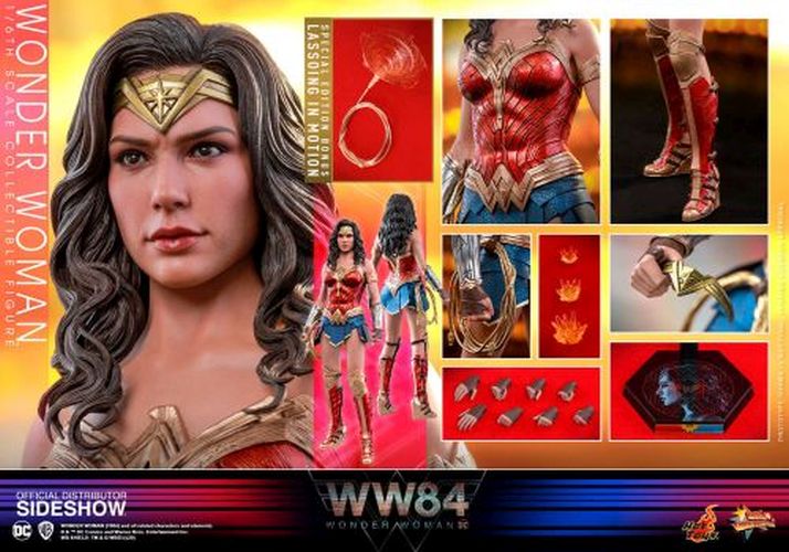 SIDESHOW Wonder Woman Ww84 Collectible Poseable Figure - ACTION FIGURE