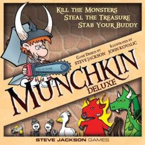 STEVE JACKSON Munchkin Deluxe Card Game - GAMES