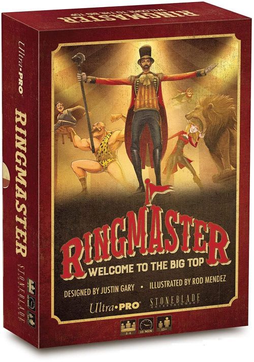STONEBLADE ENTERTAINMENT Ringmaster Welcome To The Big Top Card Game - BOARD GAMES