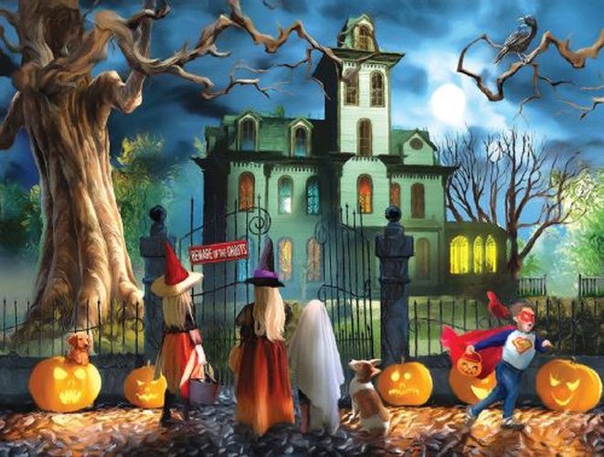 SUNSOUT Double Dare Halloween 500 Piece Puzzle - PUZZLES