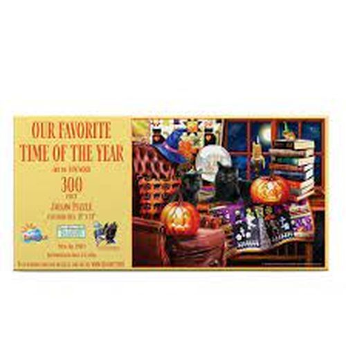 SUNSOUT Our Favorite Time Of The Year Halloween 300 Piece Puzzle - PUZZLES