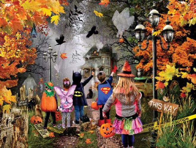 SUNSOUT Halloween Treat 300 Piece Puzzle - 