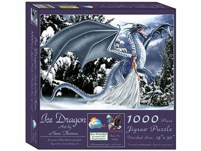 SUNSOUT Ice Dragon Nene Thomas 1000 Piece Puzzle - .