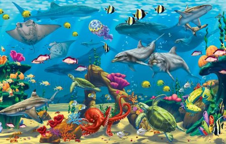 SUNSOUT Ocean Adventure 100 Piece Puzzle - PUZZLES
