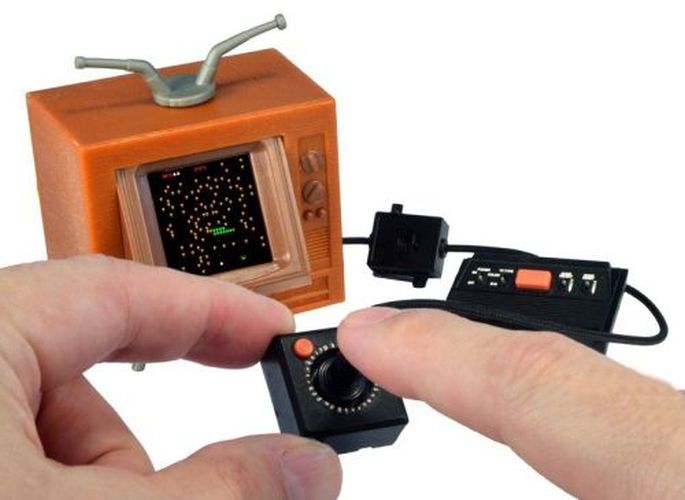 SUPER IMPULSE Atari 2600 Tiny Arcade With 9 Atari Games - 