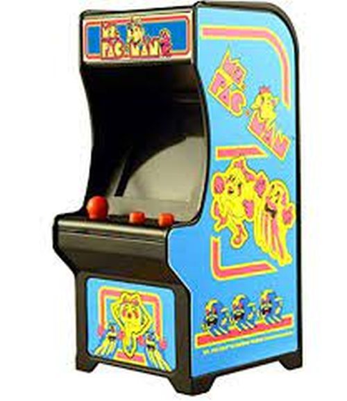 SUPER IMPULSE Ms. Pac Man Worlds Smallest Arcade Game - BOARD GAMES