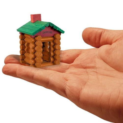 SUPER IMPULSE Lincoln Logs Worlds Smallest Toy - BOARD GAMES