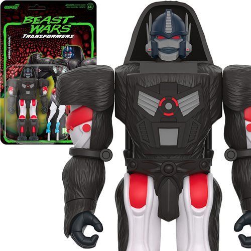 SUPER7 Optimus Primal Beast Wars Transfomers Action Figure - ACTION FIGURE