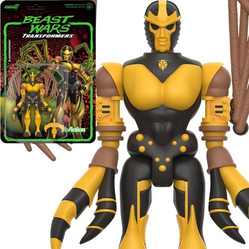 SUPER7 Blackarachnia Beast Wars Tranformers Action Figure - ACTION