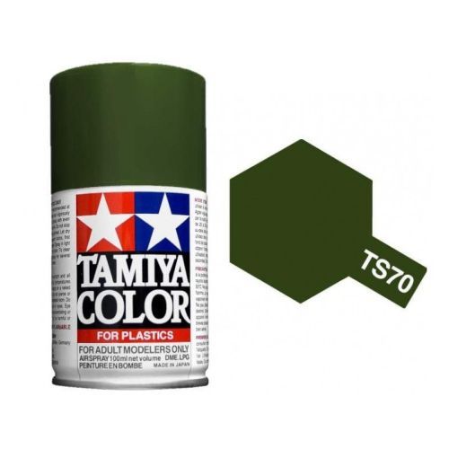 TAMIYA COLOR Jgsdf Olive Drab Ts-70 Spray Paint Lacquer - PAINT/ACCESSORY