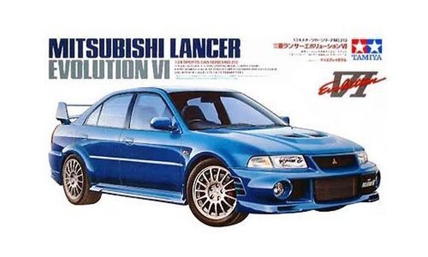TAMIYA MODEL Mitsubishi Lancer Evolution Vi Model Car Kit - 
