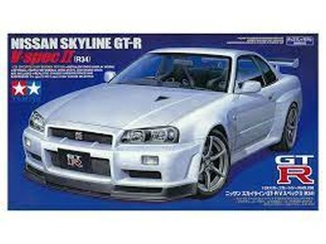 TAMIYA MODEL Nissan Skyline Gt-r V Spec Ii 1/24 Kit - MODELS
