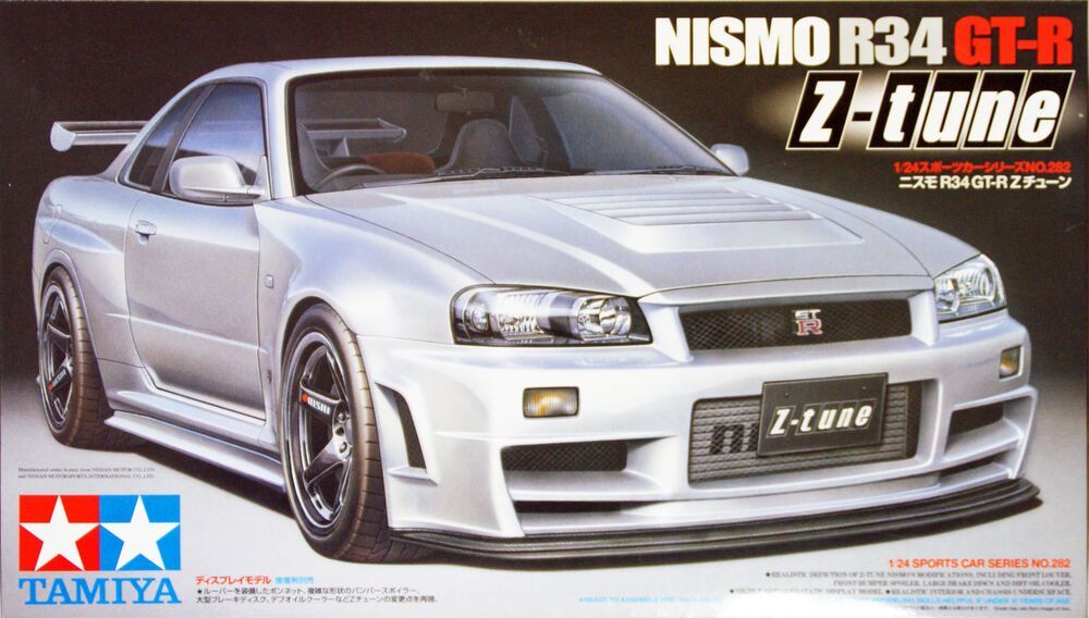TAMIYA Nismo R34 Gt-rz Tune Car Model Kit - .